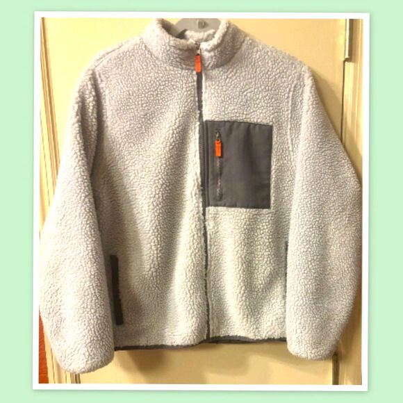 Wonder Nation Boys Fleece Zip Up Jacket - Picture 1 of 2